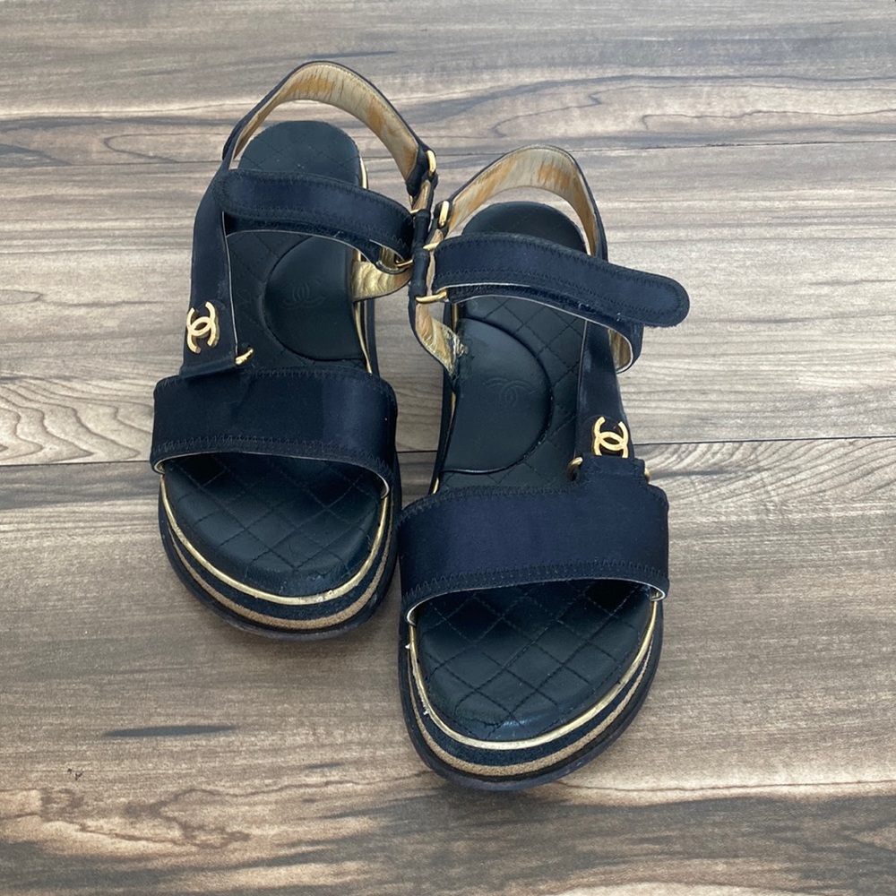 Chanel Velcro Slide